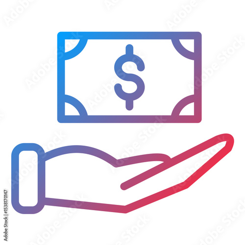 Deposit Line Icon Style