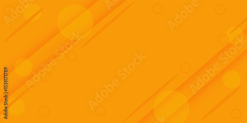 Abstract modern bright orange gradient background. Trendy simple diagonal dynamic geometric stripes vector design with shine lines and shadow.
