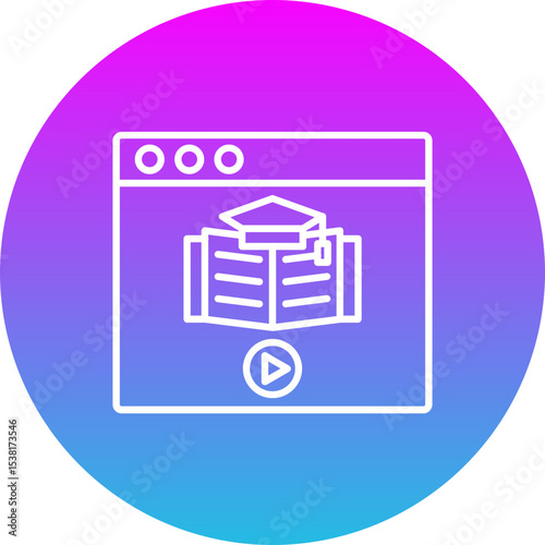 Educational video Icon
