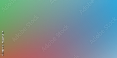Panoramic abstract blue background illustration for product presentation with sunlight and blurred simple modern natural nice art