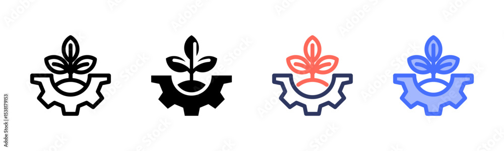 Fototapeta premium Gardening Icon