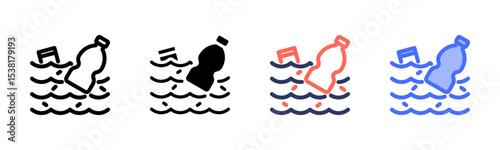 Water Pollution Icon