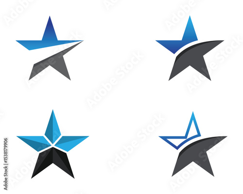 Star Logo and symbols icons Template app