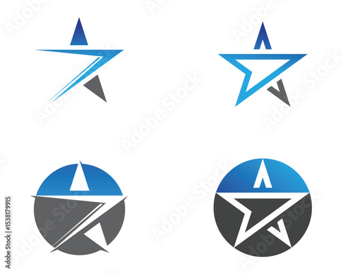 Star Logo and symbols icons Template app