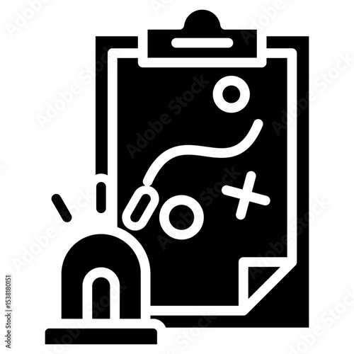Emergency Planning glyph icon