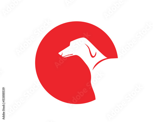 dog animals logo pets shop template icons app