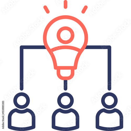 Talent Pool line color icon