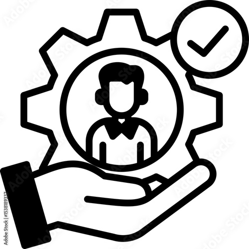 Employee Retention mixed icon