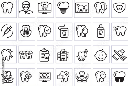 Dental icon set.eps