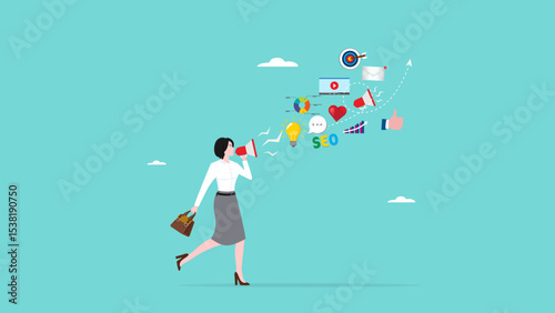 storytelling content, narrative content, tell stories about business ideas or brands to attract customers, marketing strategy with interesting storytelling content from woman creator