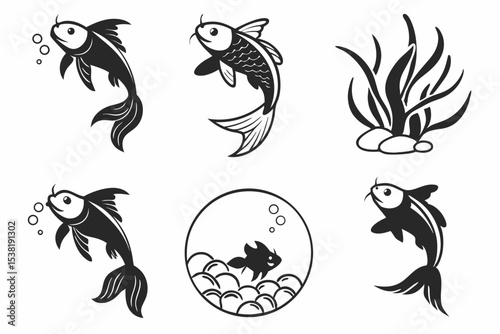 vector set of animals