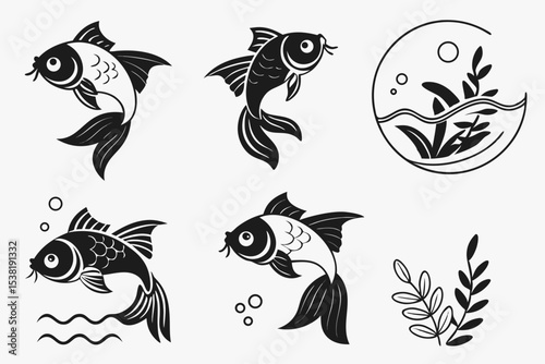 set of fish