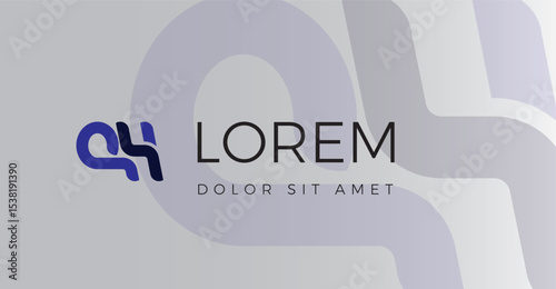 QH initial letter logo that looks attractive, unique and creative. Suitable for company logos, trademarks, and others.