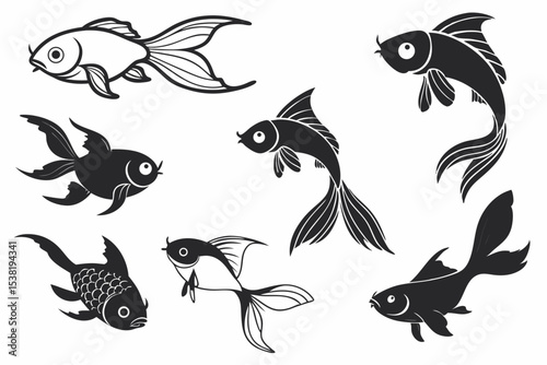 set of fish