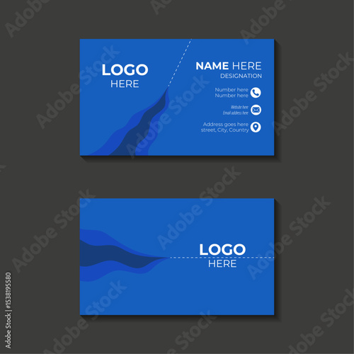 Double sided Modern and Clean Business card design