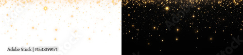 Golden bokeh overlay with glitter, sparkle, and festive glow. This warm, transparent PNG adds shimmer and magic to Christmas cards, fireworks, or luxury holiday designs.