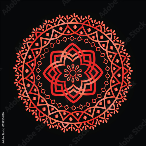  Premium Luxurious Golden Mandala Design | Royal Blue Background Art