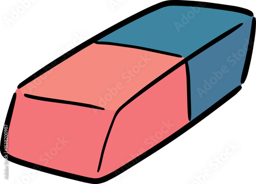 Illustration of eraser
