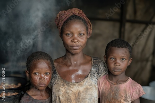 Family Facing Hunger and Food Scarcity Challenges