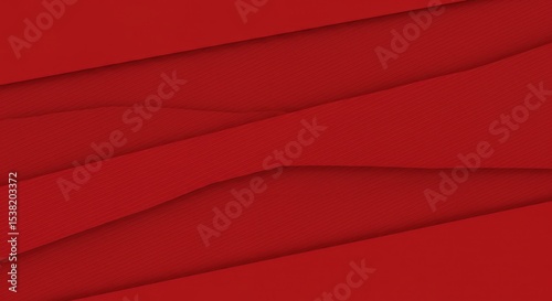 Abstract Red Layered Background Design Texture Waves Graphic Pattern Illustration