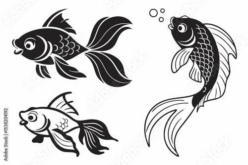 set of fish