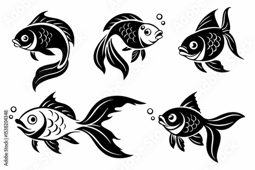 set of fish