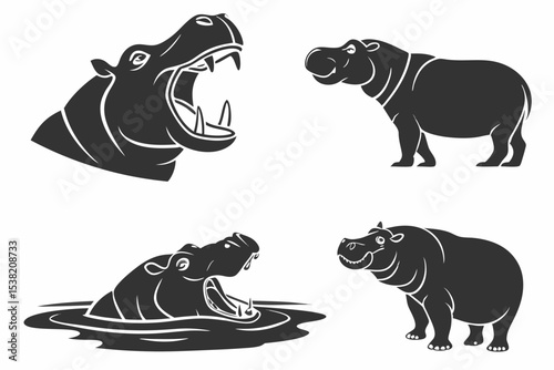 vector set of animals