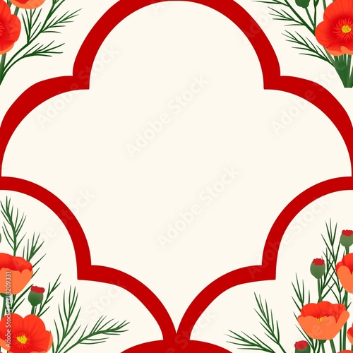 Fototapeta Naklejka Na Ścianę i Meble -  Seamless watercolour and unique floral pattern background for covers, notes, banner. Soft backgrounds colour. Watercolour art work. Flower stalk. Colourful flower.