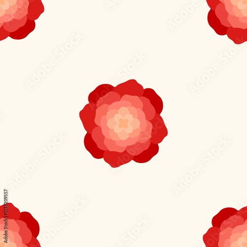 Fototapeta Naklejka Na Ścianę i Meble -  Seamless watercolour and unique floral pattern background for covers, notes, banner. Soft backgrounds colour. Watercolour art work. Flower stalk. Colourful flower.