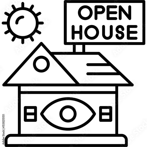 Open House Viewing Icon