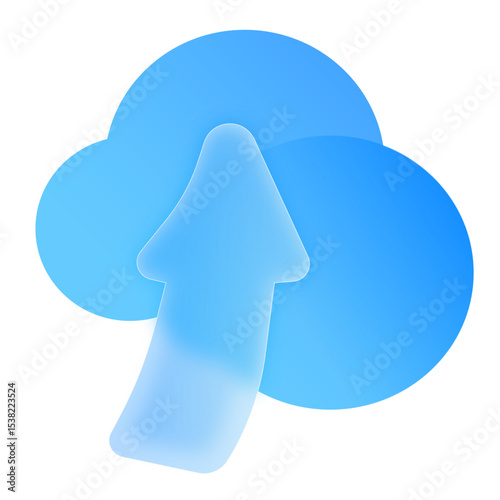3D Box Rectangle Glassmorphism UI Icon Sign and Symbol Design Illustrator Png Svg	
