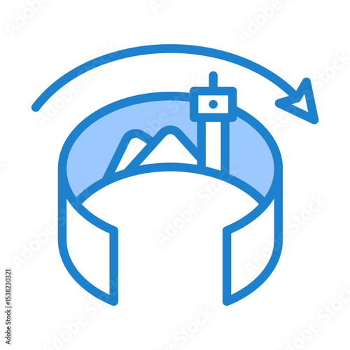 Vr Tourism Icon