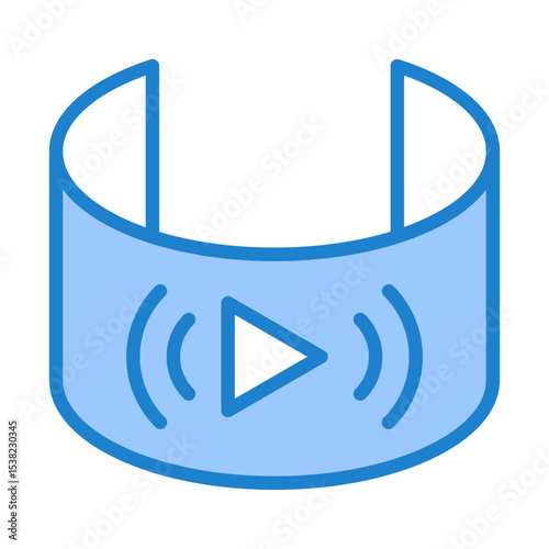 Streaming In Vr Icon