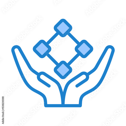 Blockchain Ownership Icon