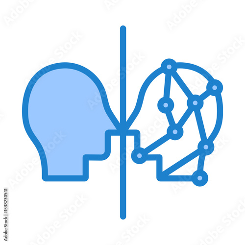 Digital Twin Icon