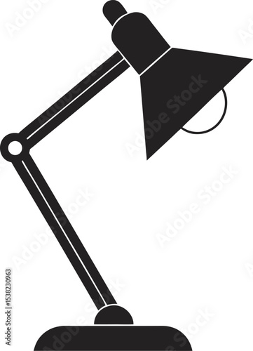 This collection of image features black and white illustration of lamps, including table lamps, floor lamp and hanging lamp.