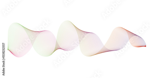vector wave lane design yellow and red color's