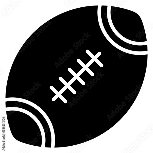 American Football solid icon