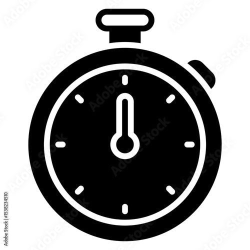 Chronometer solid icon