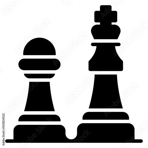 Chess solid icon