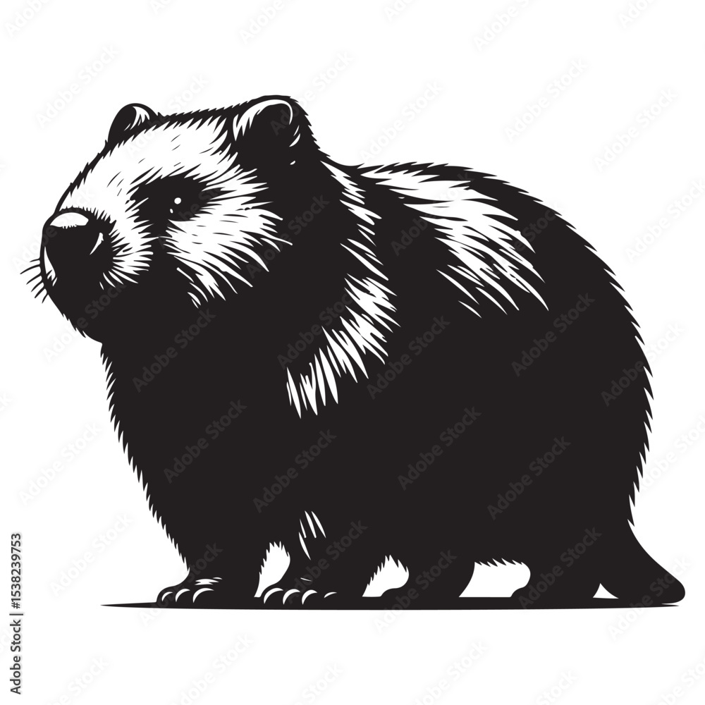 Obraz premium bear vector illustration