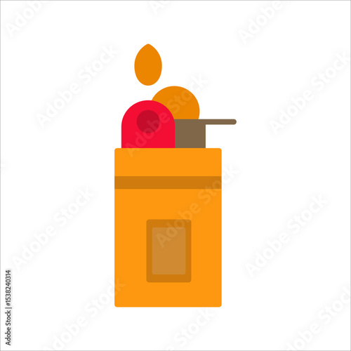 Lighter Vector Icon