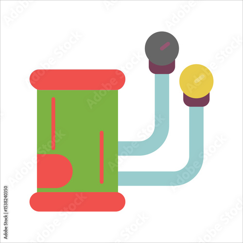 Sphygmomanometer Vector Icon