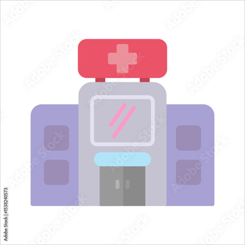 Hospital Vector Icon