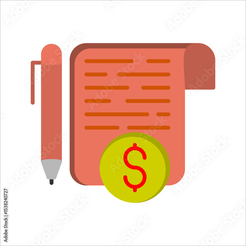 Paid Article Vector Icon