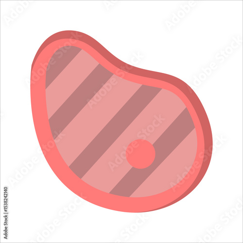 Steak Vector Icon