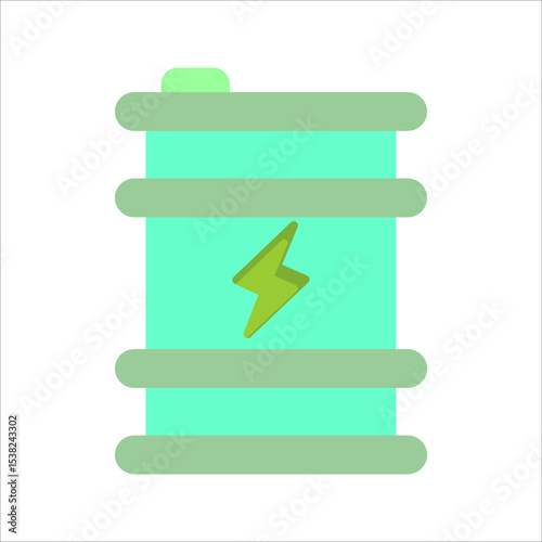 Storage Tank Vector Icon