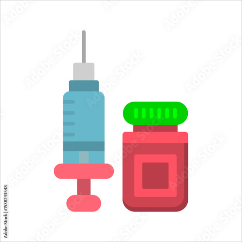 Vaccine Vector Icon
