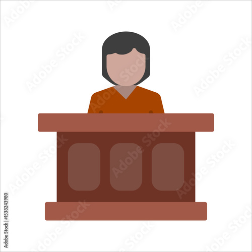 Jury Vector Icon