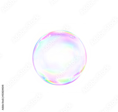 Colourful bubble circle, three-dimensional ball PNG. This colourful bubble circle, three-dimensional ball, creates a unique PNG. Overlay this transparent PNG for a magical effect.